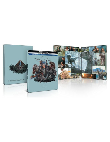 Trilogía Jurassic World 4K Ultra HD Steelbook - Edición Limitada