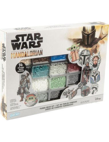 Kit de Perlas Fusionadas Perler Star Wars El Mandaloriano 4579 Piezas
