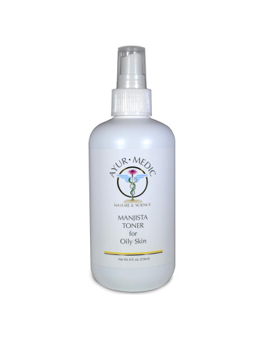 Tónico Facial Manjista Ayur Medic 236.6 ml Piel Grasa