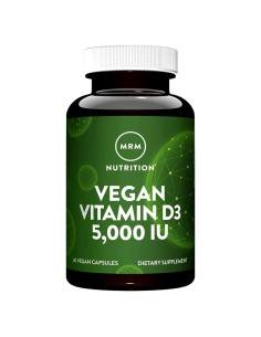 Vitamina D3 Vegana MRM 5000 UI - Salud Ósea y Inmunológica - 60 Cápsulas