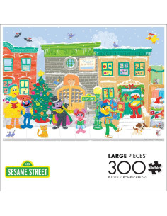 Rompecabezas 300 Piezas Buffalo Games Plaza Sésamo Adultos 2
