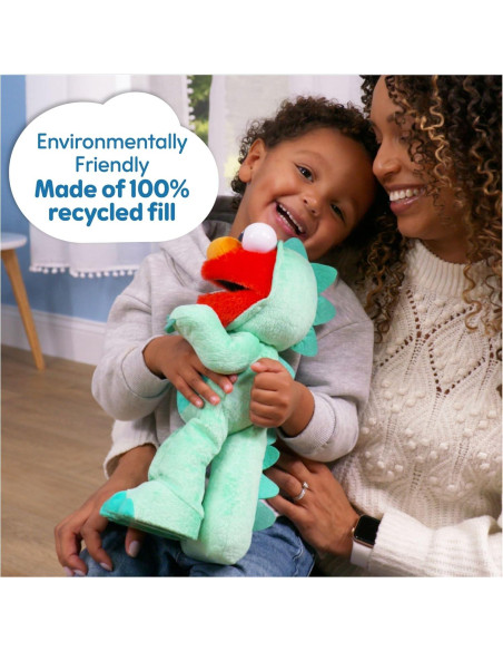 Peluche Elmo Dino Stomp Just Play 33 cm Canta y Baila Peluche Elmo Dino Stomp Just Play 33 cm Canta y Baila