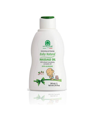 Aceite Natural para Masaje de Bebé Natura House 191g - Hipoalergénico