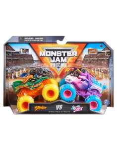 Monster Jam Camiones Monstruo 1:64 Spin Master - Paquete 2