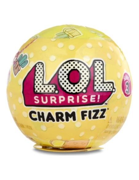 L.O.L. Surprise Charm Fizz Serie 3 Bola Misteriosa 4.45cm L.O.L. Surprise Charm Fizz Serie 3 Bola Misteriosa 4.45cm