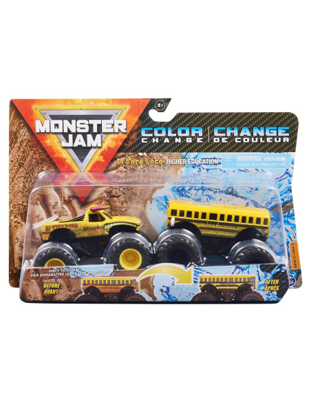 Camiones Monster Jam Sucio a Limpio 1:64 El Toro Loco y Más Camiones Monster Jam Sucio a Limpio 1:64 El Toro Loco y Más
