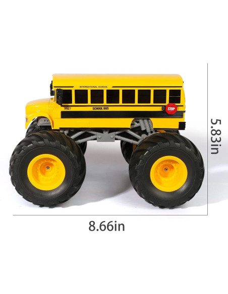 Juguete RC Autobús Escolar VijiSuki 1/18 Todo Terreno LED Juguete RC Autobús Escolar VijiSuki 1/18 Todo Terreno LED