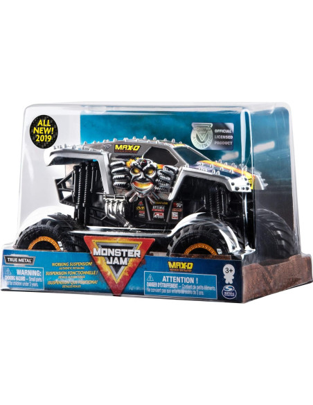 Camión Monstruo Die-Cast Monster Jam Max D 1:24 Camión Monstruo Die-Cast Monster Jam Max D 1:24