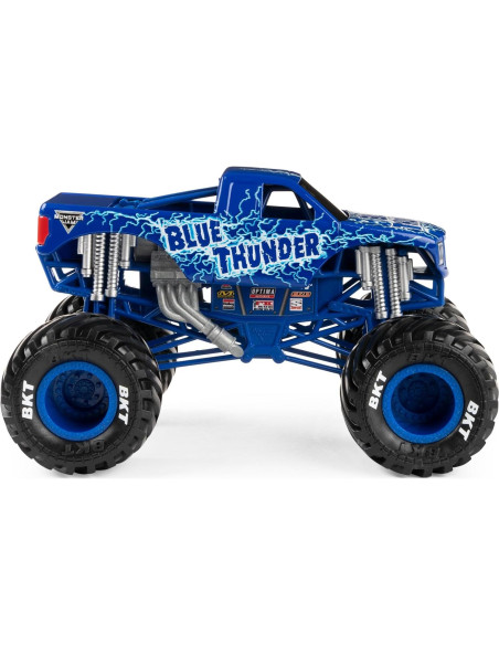 Camión Monstruo Die-Cast Monster Jam Blue Thunder 1:24 Camión Monstruo Die-Cast Monster Jam Blue Thunder 1:24