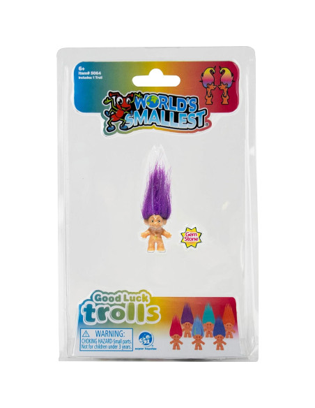 Mini Trolls de Buena Suerte Super Impulse - Figura 2.54 cm Mini Trolls de Buena Suerte Super Impulse - Figura 2.54 cm