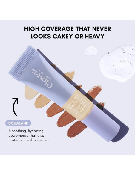 Corrector Líquido Clover 6.24g - Vegano y Libre de Crueldad Corrector Líquido Clover 6.24g - Vegano y Libre de Crueldad