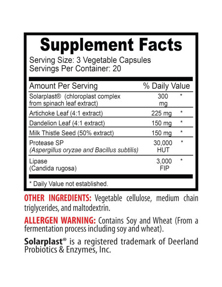 Suplemento Hepático VIP Vitaminas 120 Cápsulas Desintoxicante Suplemento Hepático VIP Vitaminas 120 Cápsulas Desintoxicante