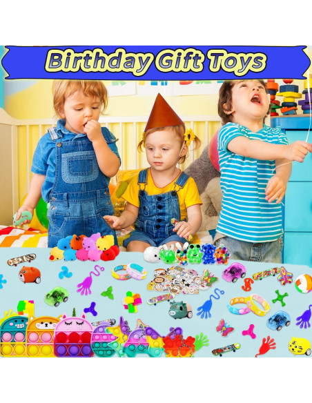 Set de 123 Juguetes Antiestrés CHROSS para Niños 3-10 Años Set de 123 Juguetes Antiestrés CHROSS para Niños 3-10 Años