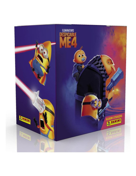 Caja de Stickers Panini Mi Villano Favorito 4 - 250 Stickers Caja de Stickers Panini Mi Villano Favorito 4 - 250 Stickers