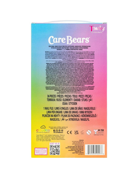 Uñas Postizas Care Bears 36 Piezas para Niñas - Townley Girl Uñas Postizas Care Bears 36 Piezas para Niñas - Townley Girl