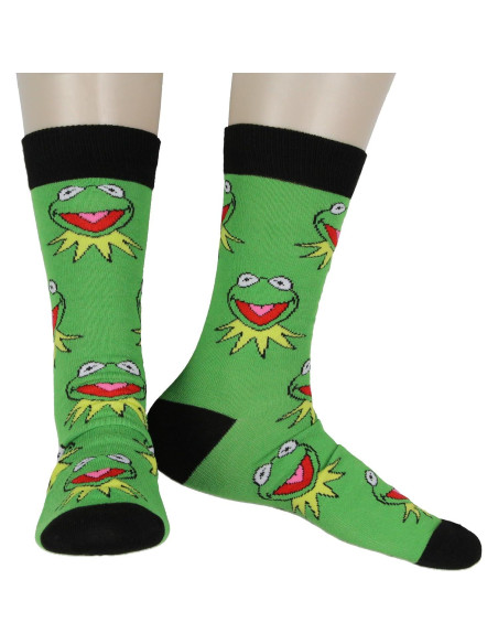 Calcetines Crew Disney Kermit La Rana - 2 Pares T. 10-13 Calcetines Crew Disney Kermit La Rana - 2 Pares T. 10-13