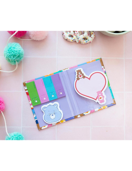 Conjunto de Notas Adhesivas y Pestañas Care Bears - Silver Buffalo Conjunto de Notas Adhesivas y Pestañas Care Bears - Silver Buffalo