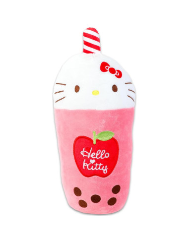 Conjunto de Peluches Hello Kitty Boba 38 cm + Stickers