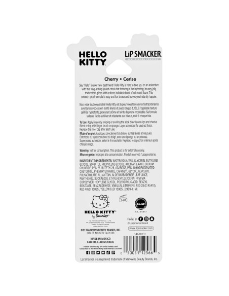 Tinte para Labios y Mejillas Lip Smacker Hello Kitty Cereza Tinte para Labios y Mejillas Lip Smacker Hello Kitty Cereza