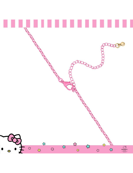 Collar Colgante Hello Kitty Sanrio Ajustable 40.64 cm Rosa Collar Colgante Hello Kitty Sanrio Ajustable 40.64 cm Rosa