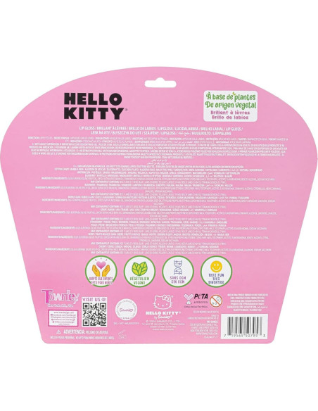 Juego de Brillo Labial Hello Kitty 10 Piezas para Niñas 3+ Juego de Brillo Labial Hello Kitty 10 Piezas para Niñas 3+