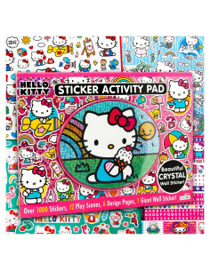 Set de Stickers Hello Kitty Sanrio - 1000 Stickers y Actividades