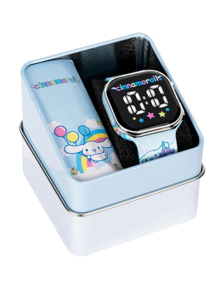 Reloj Infantil Cinnamoroll LED - Correa Plástica Ajustable Reloj Infantil Cinnamoroll LED - Correa Plástica Ajustable