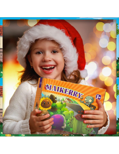 Set de Figuritas de Acción Maikerry PVZ 12 Piezas con Mapa