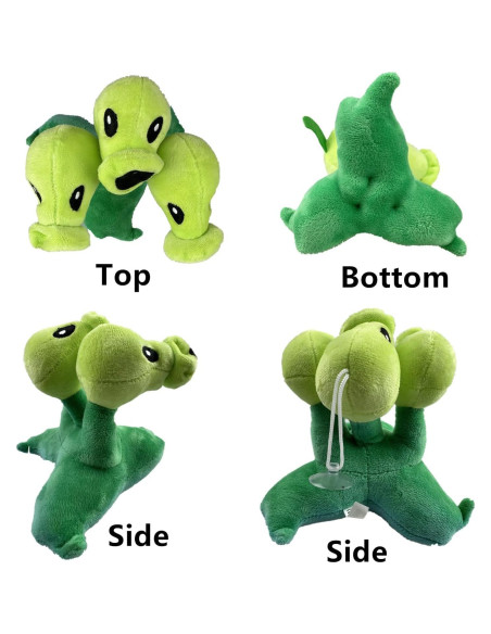 Juguete de Peluche Peashooter PVZ JHESAO 16-18 cm Suave Juguete de Peluche Peashooter PVZ JHESAO 16-18 cm Suave