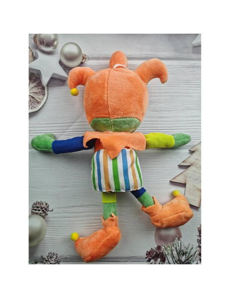 Muñeco de Peluche Jester Zombies PVZ 30cm Suave y Abrazable Muñeco de Peluche Jester Zombies PVZ 30cm Suave y Abrazable