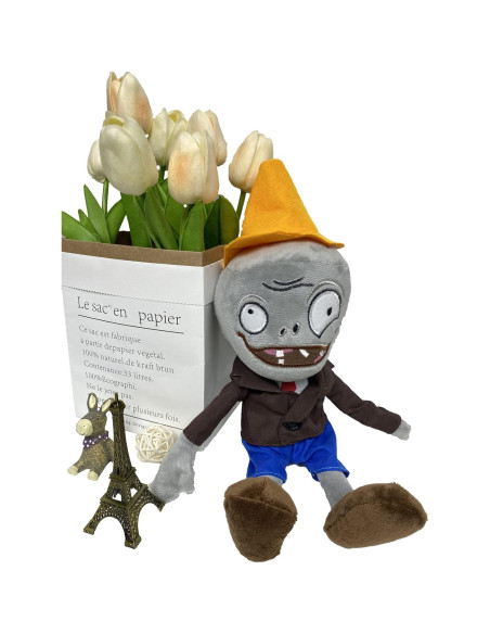 Muñeco de Peluche Zombie Conehead 30 cm JHESAO Marrón Muñeco de Peluche Zombie Conehead 30 cm JHESAO Marrón