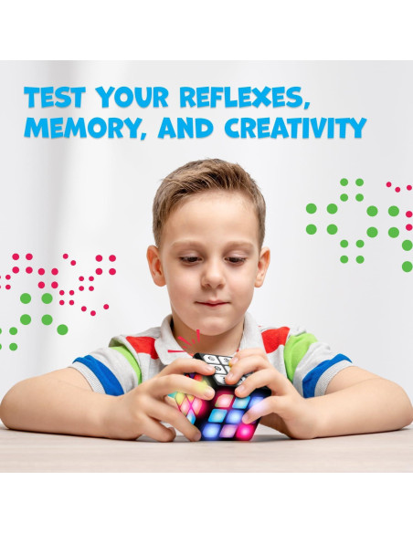 Cubo Electrónico de Memoria Winning Fingers - Juguete Educativo 6.99 cm Cubo Electrónico de Memoria Winning Fingers - Juguete Educativo 6.99 cm
