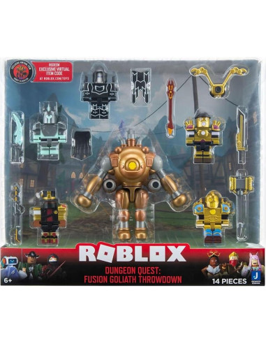 Playset de Acción Roblox Dungeon Quest Fusion Goliath