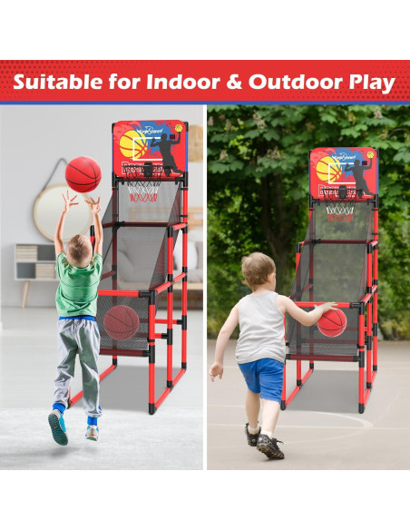 Juego de Arcade de Baloncesto EagleStone con Puntuación LED Juego de Arcade de Baloncesto EagleStone con Puntuación LED