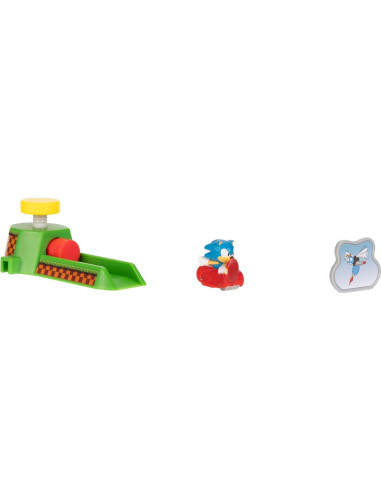 Vehículos de Juguete Sonic The Hedgehog - Paquete de 2 Go Go Racers