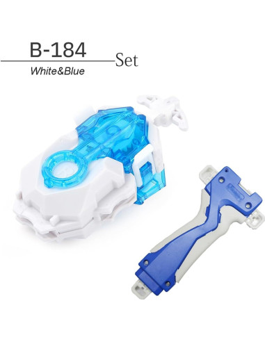 Lanzador y Agarre Bey Burst B-184 EssTe Juego Blanco