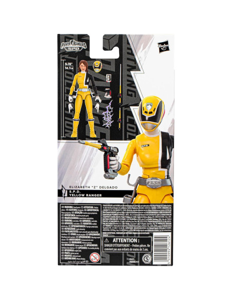 Figura de Acción Power Rangers Ranger Amarillo S.P.D. 15 cm Figura de Acción Power Rangers Ranger Amarillo S.P.D. 15 cm