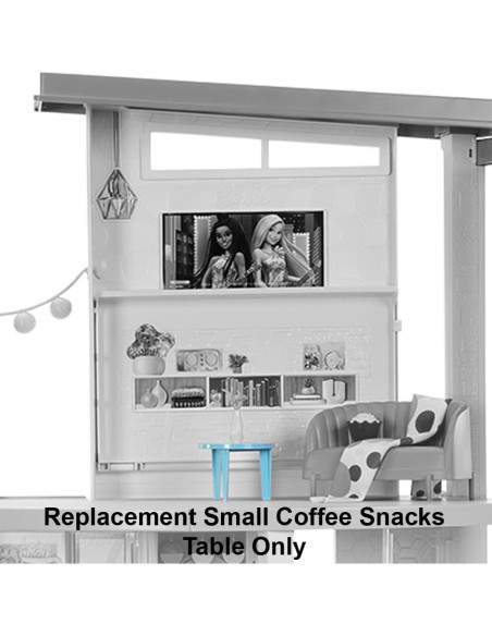Mesa de Snacks de Repuesto Teal para Barbie Dreamhouse HMX10 Mesa de Snacks de Repuesto Teal para Barbie Dreamhouse HMX10
