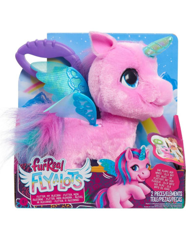 Juguete Interactivo FurReal Fly-A-Lots Alicorn 20 cm Rosa
