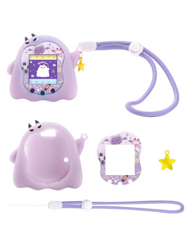 Funda de Silicona Luminosa BUBBLELOGUS para Tamagotchi Uni