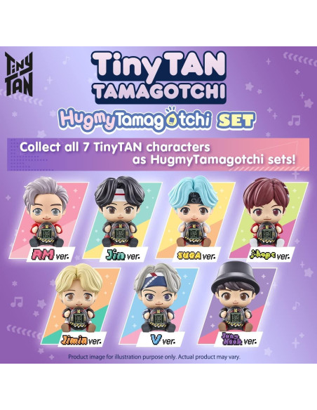 Tamagotchi Nano BTS TinyTAN Hugmy RM - Figura Vinilo 10cm Tamagotchi Nano BTS TinyTAN Hugmy RM - Figura Vinilo 10cm