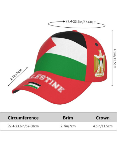 Gorra de béisbol unisex Krirteh con bandera de Alemania