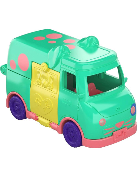 Vehículo de Peluquería de Mascotas Pollyville Mattel Vehículo de Peluquería de Mascotas Pollyville Mattel