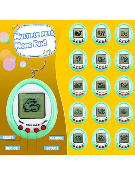21 Llaveros Interactivos Mascotas Virtuales Conagel 5.8 cm 21 Llaveros Interactivos Mascotas Virtuales Conagel 5.8 cm