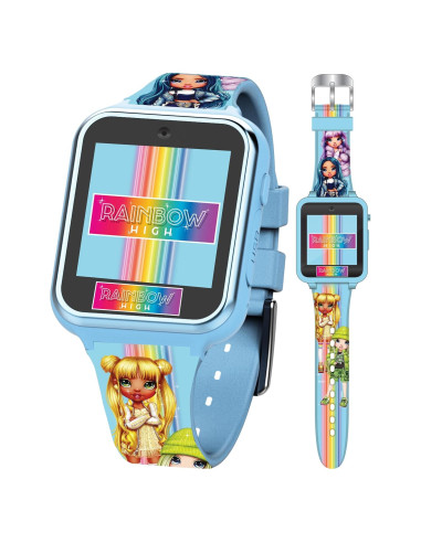 Reloj Inteligente para Niñas Rainbow High - Pantalla Táctil, 10 Caras, Juegos, Cámara, Contador de Pasos