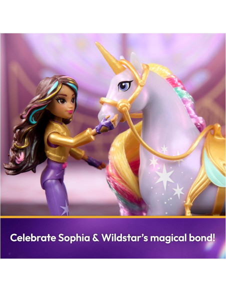 Set Academia Unicornio Sophia y Wildstar con Accesorios Set Academia Unicornio Sophia y Wildstar con Accesorios