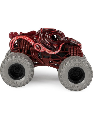 Monster Jam 3-Pack Die-Cast Megalodon 1:24 y Pirate's Curse 1:64