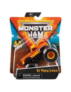Camión Monstruo El Toro Loco Spin Master 1:64 con Wheelie