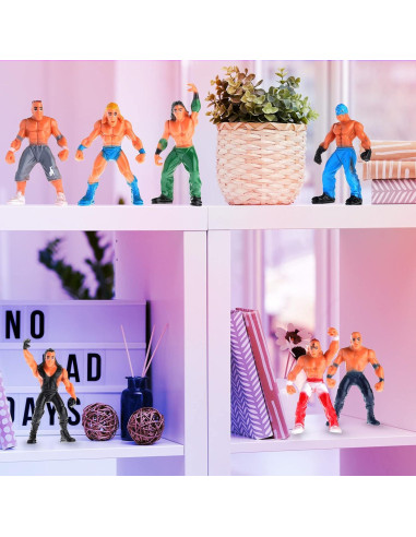 Conjunto de Lucha Libre Skylety 32 Piezas Figuras y Accesorios