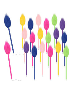 Bolígrafos de Cabello Coloridos Geyoga - 24 Piezas para Fiesta